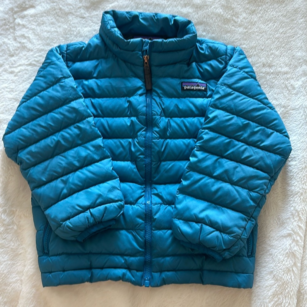 Patagonia Boys Down Sweater Teal